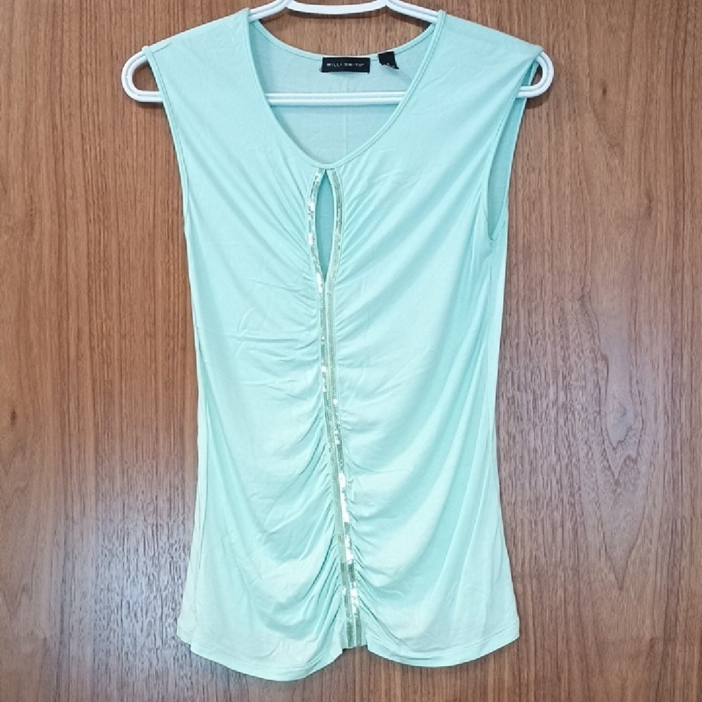 3/$15 Willi Smith Ruched Tank Top